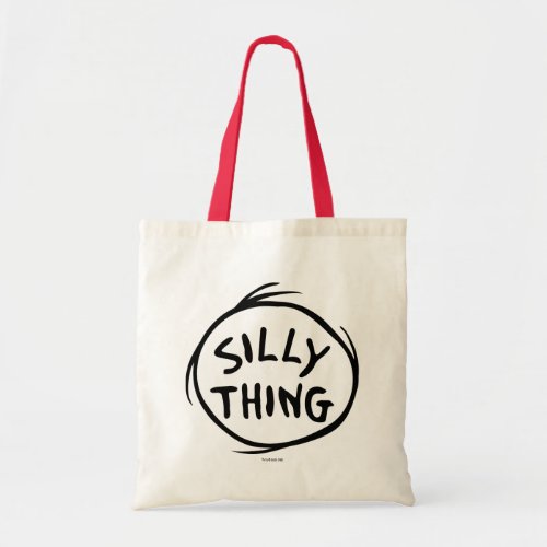 Dr Seuss  Thing One Thing Two _ Silly Thing Tote Bag