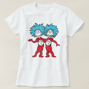 Dr. Seuss Thing One, Thing Two Sitting T-Shirt