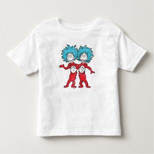 Dr. Seuss   Thing One, Thing Two Sitting Toddler T-shirt