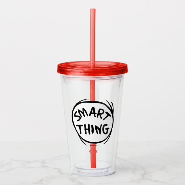 Dr. Seuss | Thing One Thing Two - Smart Thing Acrylic Tumbler (Front)