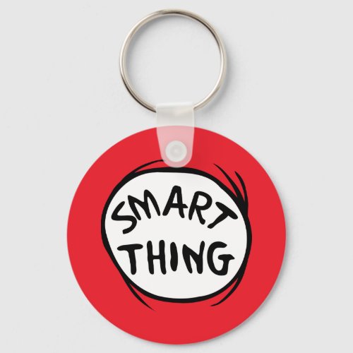 Dr Seuss  Thing One Thing Two _ Smart Thing Keychain