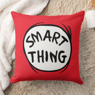 Dr. Seuss Thing One Thing Two - Smart Thing Throw Pillow