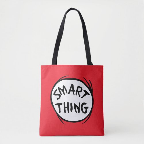 Dr Seuss  Thing One Thing Two _ Smart Thing Tote Bag