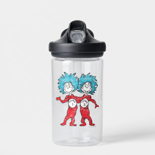 Dr. Seuss Thing One Thing Two Standing Water Bottle