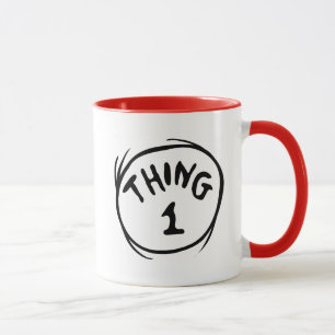 Dr. Seuss Thing One Thing Two - Thing One Mug
