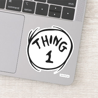 Dr. Seuss | Thing One Thing Two - Thing One Sticker