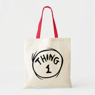 Dr. Seuss Thing One Thing Two - Thing One Tote Bag
