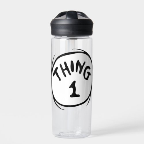 Dr Seuss  Thing One Thing Two _ Thing One Water Bottle
