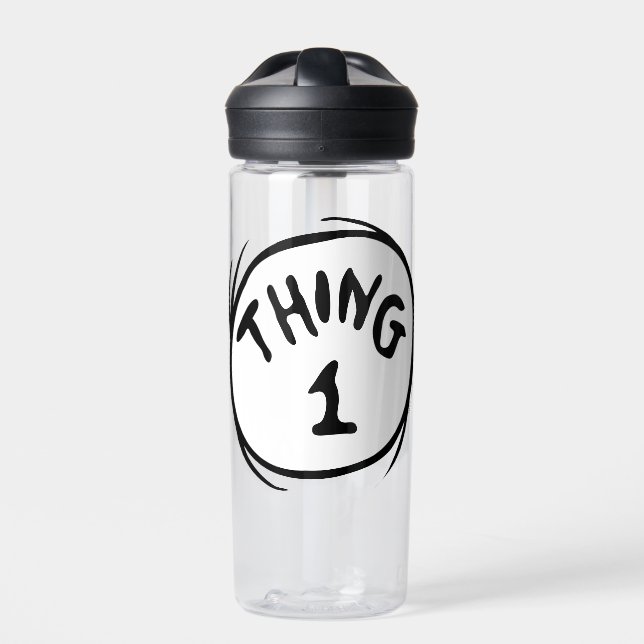 Dr. Seuss | Thing One Thing Two - Thing One Water Bottle (Front)