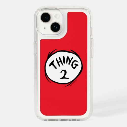 Dr Seuss  Thing One Thing Two _ Thing Two Speck iPhone 14 Case