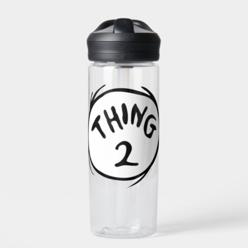 Dr Seuss  Thing One Thing Two _ Thing Two Water Bottle