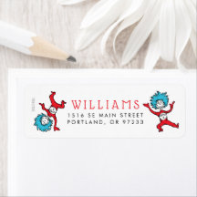 Dr. Seuss Thing One Thing Two | Twins Baby Shower