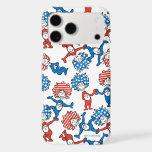 Dr. Seuss | Thing One Thing Two US Flag Pattern iPhone 17 Pro Max Case