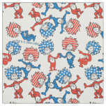 Dr. Seuss | Thing One Thing Two US Flag Pattern Fabric