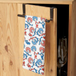 Dr. Seuss | Thing One Thing Two US Flag Pattern Kitchen Towel