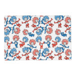 Dr. Seuss | Thing One Thing Two US Flag Pattern Placemat