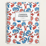 Dr. Seuss | Thing One Thing Two US Flag Pattern Planner