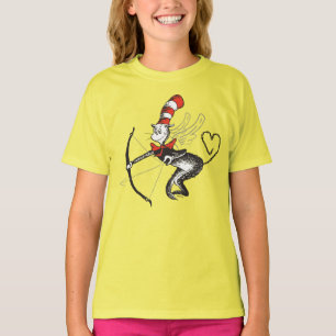 Dr. Seuss Valentine Cat in the Hat Cupid T-Shirt