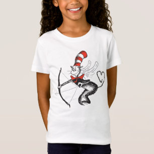 Dr. Seuss Valentine Cat in the Hat Cupid T-Shirt