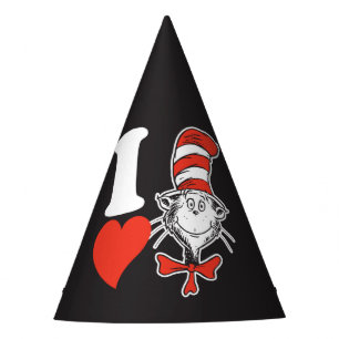 Dr. Seuss Valentine I Heart Cat in the Hat