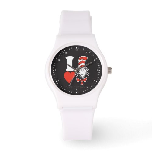Dr Seuss Valentine  I Heart the Cat in the Hat Watch