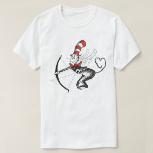 Dr. Seuss Valentine   The Cat in the Hat Cupid T-Shirt