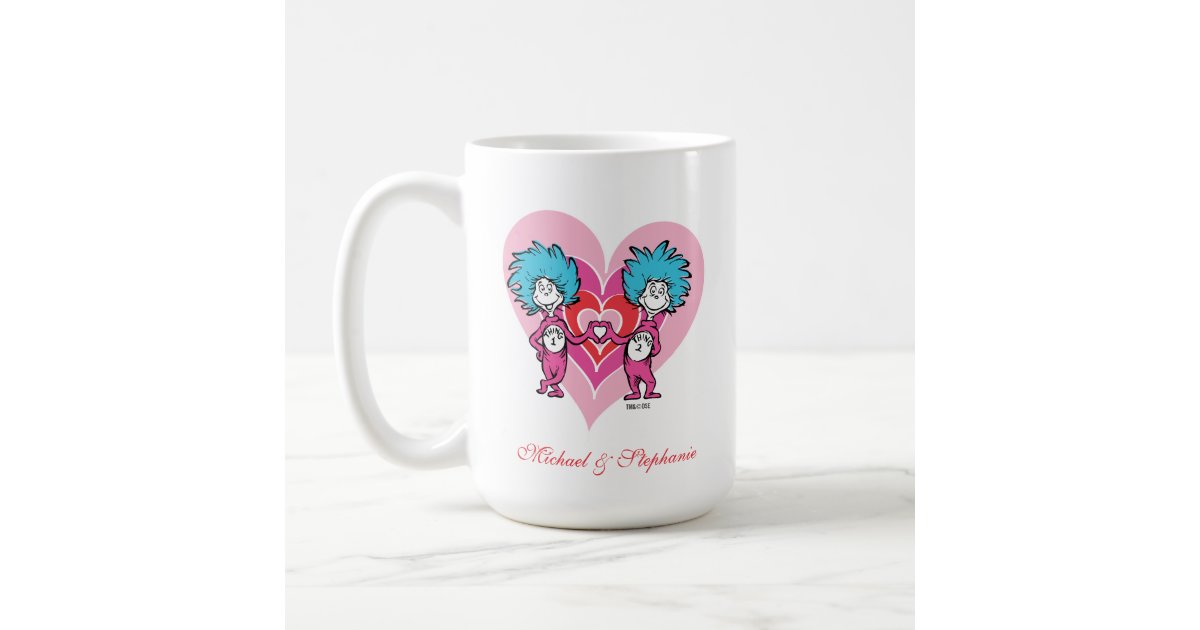 Dr Seuss mug/ Thing 1 & 2 Dr Seuss mug/ Thing 1 & 2
