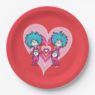 thing 1 and thing 2 paper plates