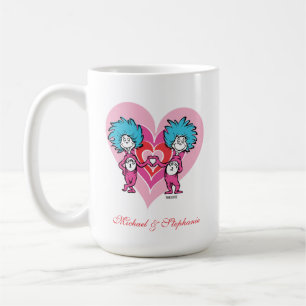 Dr. Seuss Valentine Thing One Thing Two Coffee Mug