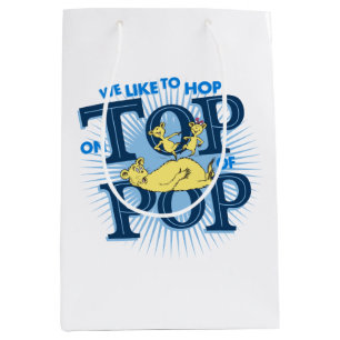 Dr. Seuss We Like To Hop On Top Of Pop Medium Gift Bag