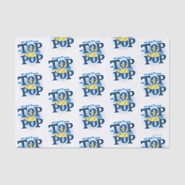 Dr. Seuss | We Like To Hop On Top Of Pop Tissue Paper (Front)