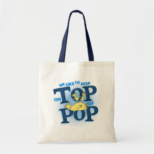Dr. Seuss We Like To Hop On Top Of Pop Tote Bag