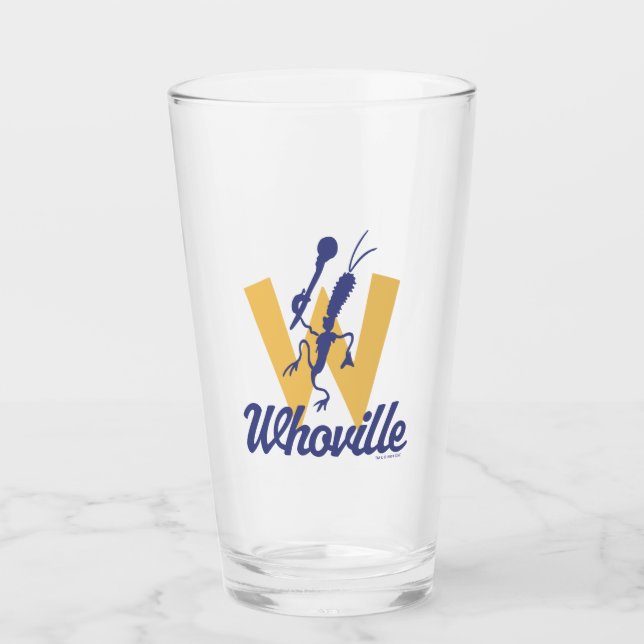 Dr. Seuss | Who-ville W Logo Glass (Front)