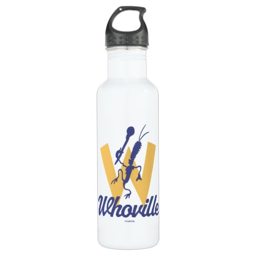 Dr Seuss  Who_ville W Logo Stainless Steel Water Bottle