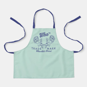 Dr. Seuss Who-ville's Finest Logo Apron