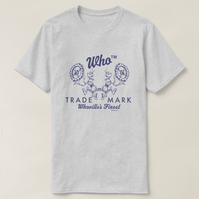 Dr. Seuss | Who-ville's Finest Logo T-Shirt (Design Front)