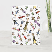 Dr. Seuss Whoville Characters Festive Pattern