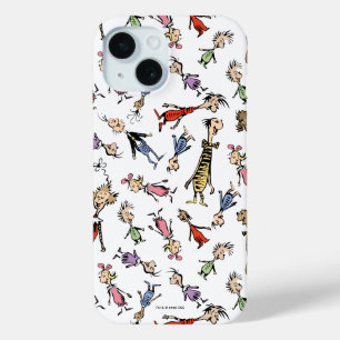 Dr. Seuss Whoville Characters Festive Pattern iPhone 15 Case