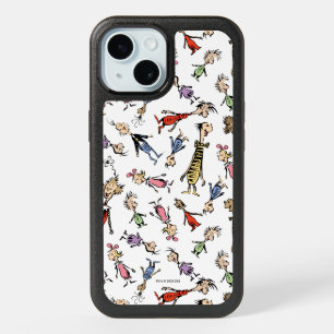 Dr. Seuss Whoville Characters Festive Pattern iPhone 15 Case