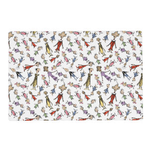 Dr. Seuss Whoville Characters Festive Pattern Placemat