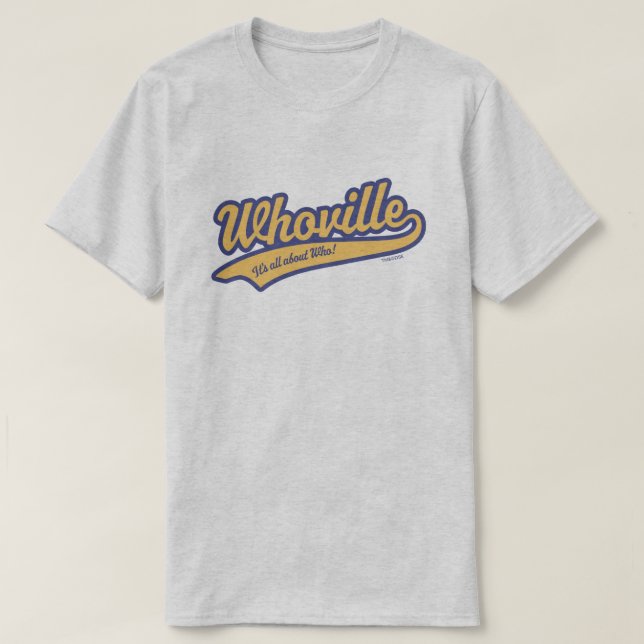 Dr. Seuss | Whoville - It's All About Who! T-Shirt (Design Front)