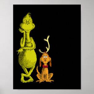 Dr Seuss Winter Birthday Baby Poster