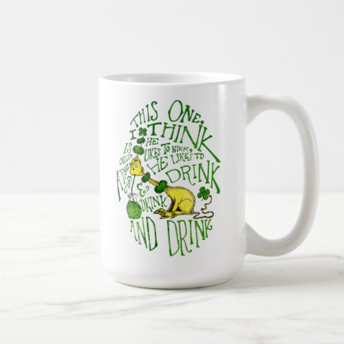 Dr Seuss  Yink _ St Patricks Day Coffee Mug