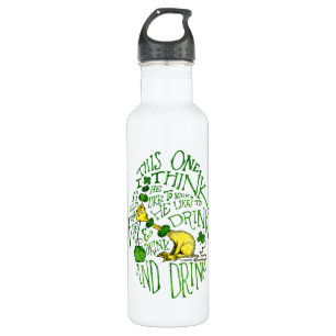 Dr. Seuss Yink - St. Patrick's Day Stainless Steel Water Bottle