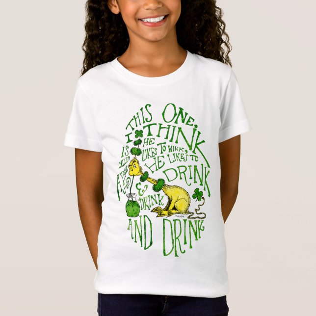 Dr. Seuss | Yink - St. Patrick's Day T-Shirt (Front)