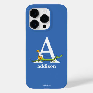 Dr. Seuss's ABC: Letter A - White   Add Your Name Case-Mate iPhone 14 Pro Case