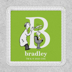Dr. Seuss's ABC: Letter B - White Add Your Name Patch