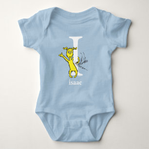 Dr. Seuss's ABC: Letter I - White   Add Your Name Baby Bodysuit
