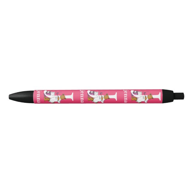 Dr. Seuss's ABC: Letter J - White | Add Your Name Pen (Front)