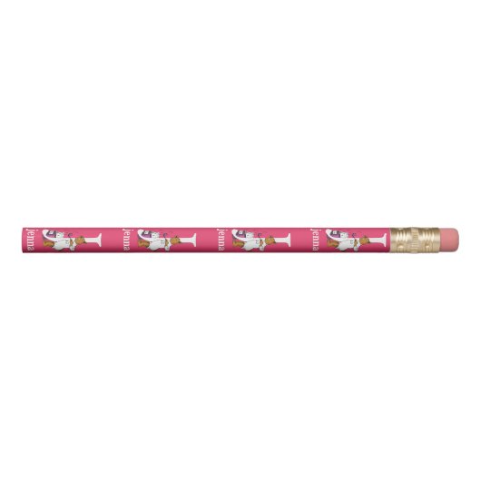 Dr. Seuss's ABC: Letter J - White | Add Your Name Pencil (Front)